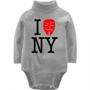 Детское боди LSL I Anonymous NY