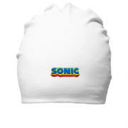 Хлопковая шапка с логотипом игры SONIC