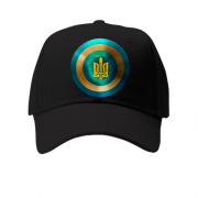 Кепка зі щитом і гербом України