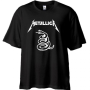 Футболка Oversize Metallica - The Black Album