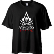Футболка Oversize с лого Assassin’s Creed IV Black Flag