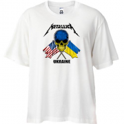Футболка Oversize Metallica Ukraine