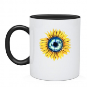 Чашка Соняшник з оком