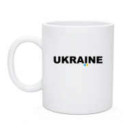 Чашка Ukraine (надпись)