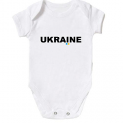 Детское боди Ukraine (надпись)