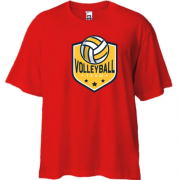 Футболка Oversize volleyball team logo