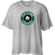 Футболка Oversize Ice Cube coffee
