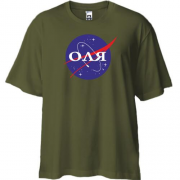 Футболка Oversize Оля (NASA Style)