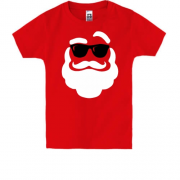 Детская футболка с Сантой в темных очках (Cool Santa)