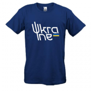 Футболка с емблемой Ukraine (Украина)