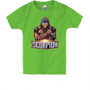 Детская футболка Mortal Kombat Scorpion
