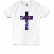 Детская футболка с космическим крестом