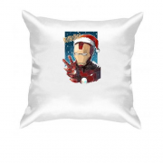 Подушка с рождественским Железным человеком