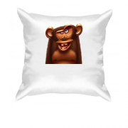 Подушка с обезьяной в стиле cartoon