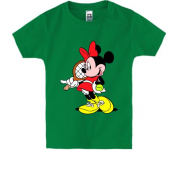 Детская футболка Minie Mouse теннис 2
