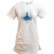 Подовжена футболка «Бабочка-балерина»
