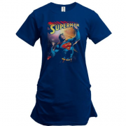 Подовжена футболка з Суперменом "Енергія сонця"