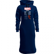 Женская толстовка-платье "Marvel - Iron MAN"