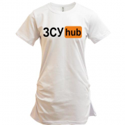 Подовжена футболка "ЗСУ hub"