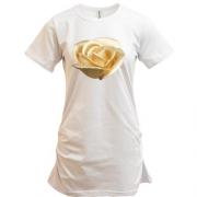 Подовжена футболка "Золота троянда"