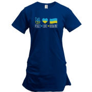 Туника Peace and love Ukraine (Вышивка)