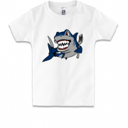 Детская футболка с акулой 2