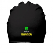 Хлопковая шапка Subaru monster energy