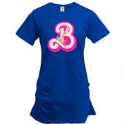 Подовжена футболка із зображенням Барбі та Кевіна "B"