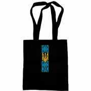 Сумка шопер Вишиванка з гербом України