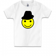 Дитяча футболка Смайл з капелюхом