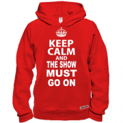 Худи BASE Keep Calm and The Show Must GO ON