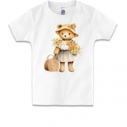 Детская футболка Мишка Тедди с сумкой