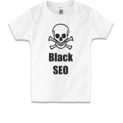 Детская футболка Black SEO 2