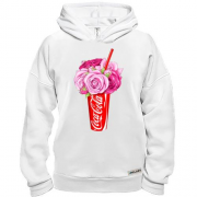 Худи BASE Coca-Cola с цветами