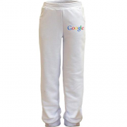 Детские трикотажные штаны с логотипом Google