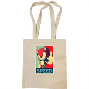 Сумка шоппер с артом Speed (Sonic)