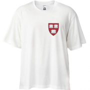 Футболка Oversize Harvard logo mini