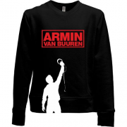 Детский свитшот без начеса Armin Van Buuren (с силуэтом)