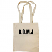 Сумка шоппер с логотипом B O M J