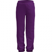 Детские фиолетовые трикотажные штаны "ALLAZY"