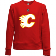 Детский свитшот без начеса Calgary Flames