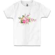 Детская футболка с розами (2)