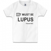 Детская футболка It must be lupus