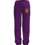 Детские трикотажные штаны с логотипом Nevermore Academy