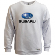 Свитшот без начеса с лого Subaru