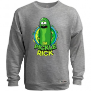 Світшот без начісу pickle Rick