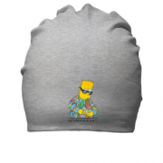 Хлопковая шапка с модным Бартом Симпсоном (Notorious Bart)