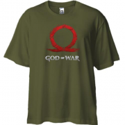 Футболка Oversize с лого "God of War"