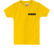 Дитяча футболка DeWalt (міні лого)