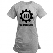 Подовжена футболка War Never Changes (2)